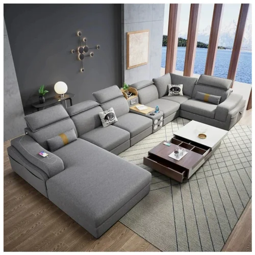 Ghế sofa nỉ HM41