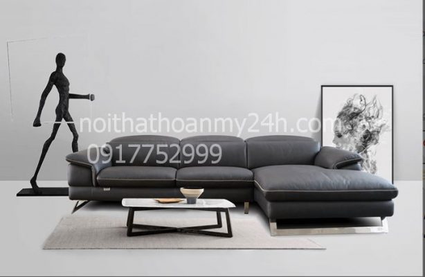 Sofa da bò thật Hoàn Mỹ