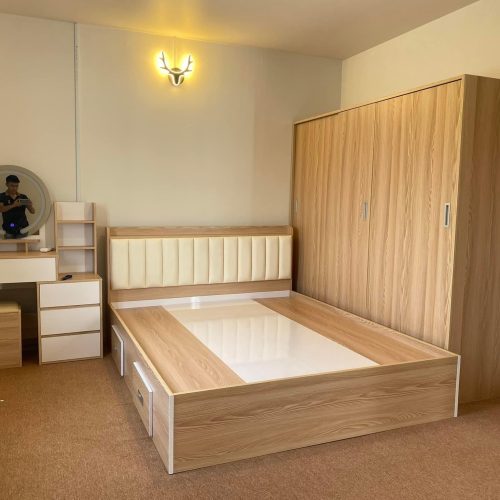 Giường Ngủ Hiện Đại Bọc Đệm – Thoải Mái Tối Đa, Tiện Nghi Tối Ưu