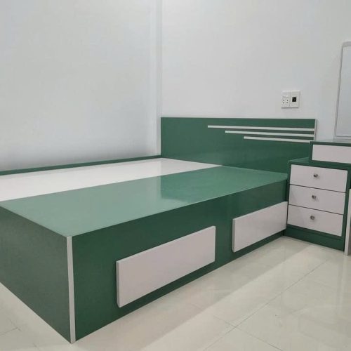 Giường Nhựa Hộp Cao Cấp Có Ngăn Kéo