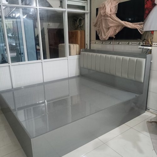 Bộ Giường Ngủ Hiện Đại Tích Hợp Kèm Tủ Đầu Giường